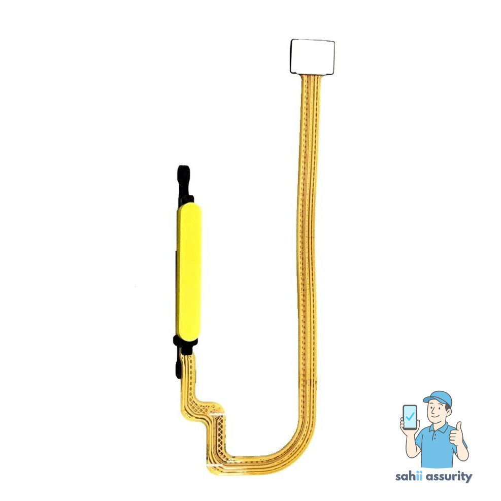 Fingerprint Sensor with Flex Cable for Xiaomi Poco M3 Yellow thumbnail